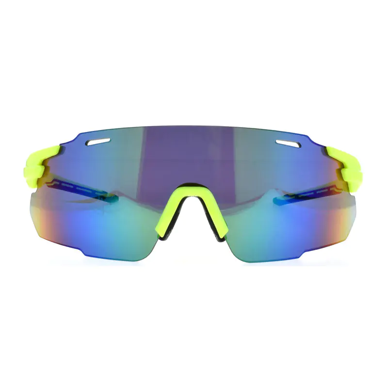 Lunettes de soleil de sport en caoutchouc de revêtement